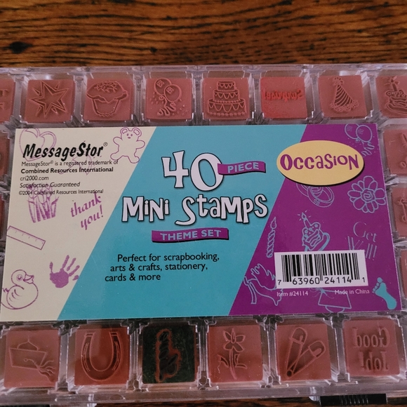Messag Store Other - 40 Piece Stamp Set Occasion